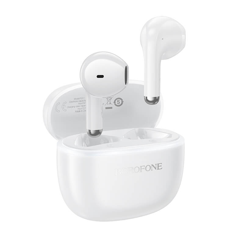 Borofone FQ11 TWS True Wireless BT 5.4 Bluetooth Sports Earbuds Headset For iPhone/Samsung/Moto/Nokia/Oppo Borofone FQ11 TWS True Wireless BT 5.4 Bluetooth Sports Earbuds Headset For iPhone/Samsung/Moto/Nokia/Oppo